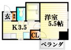 レジャンデールⅠの間取り画像