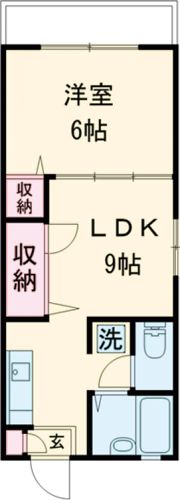 ジャルダン湧水Aの間取り画像