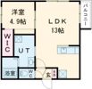 HARUSAKU豊岡の間取り画像