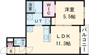 HARUSAKU豊岡の間取り画像