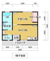 つばき荘の間取り画像