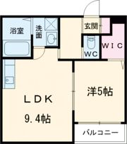 セレニティ法善寺の間取り画像