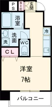 ラ・ウェゾン塚本通の間取り画像