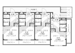 グランドール畑名の間取り画像