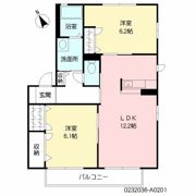 メゾンスリーゼⅢの間取り画像