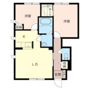 アセアードBの間取り画像