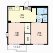 グリーンコーポの間取り画像