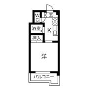 アルファ青山の間取り画像