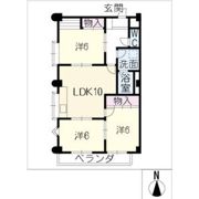 リヒテン山崎の間取り画像