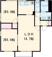 フレグランスドールA棟の間取り画像