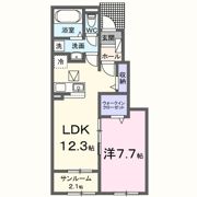 ヒカルサ清水八千代の間取り画像