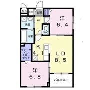 アーバンコート堀川西の間取り画像