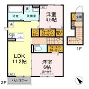 （仮）D-ROOM戸頭分譲 B号地の間取り画像