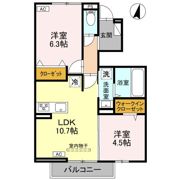 ブレイブコートの間取り画像