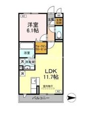 ロイヤルコート Bの間取り画像