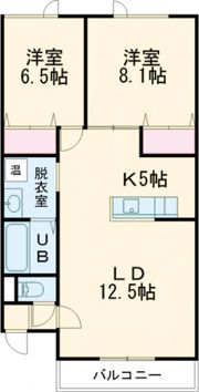 K.M.KⅡの間取り画像