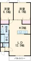 K.M.KⅡの間取り画像