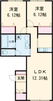 ムーヴェの間取り画像