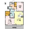 Clair日野東（ｸﾚｰﾙﾋﾉﾋｶﾞｼ）の間取り画像