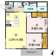 チェリーカーサ西原の間取り画像