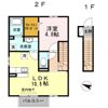 サンハイム チサの間取り画像