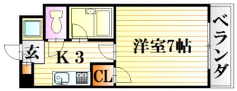 レジャンデールⅡの間取り画像
