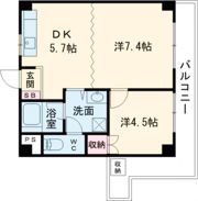 サンゼン山手ハイツの間取り画像