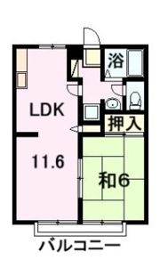 サンライフ白川 E棟の間取り画像