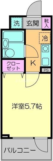 ティーフラッグの間取り画像