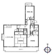 サンモール鶴嶺の間取り画像