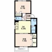 ベガMの間取り画像
