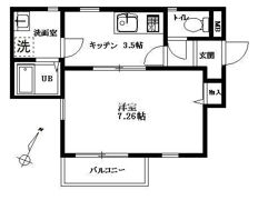 ファーストボヌールの間取り画像