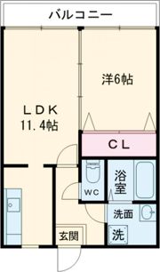 マンショングランドールⅡの間取り画像