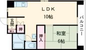 唐人パルビルの間取り画像