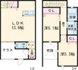 プレミアムアイランド長神田Vの間取り画像