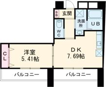 ブルーム桜の間取り画像