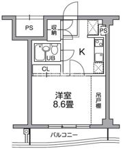 T’s garden稲城の間取り画像