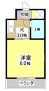 フラット・サンパティークの間取り画像