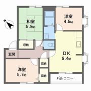オークヒルの間取り画像
