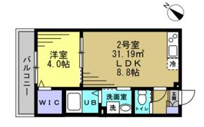 マロン クレールの間取り画像