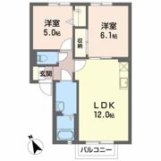 アウル Aの間取り画像