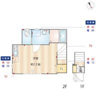 ベレガンス柏Ⅱの間取り画像