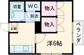クレールタカハシの間取り画像
