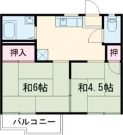 加納レジデンスの間取り画像