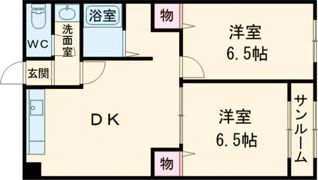 シルフィード・ドゥ・花隈の間取り画像