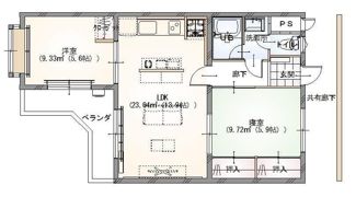 グランパレス池ヶ谷の間取り画像