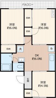 島田ファミリーコーポの間取り画像