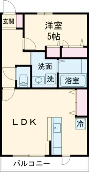 Belle ville杉の間取り画像