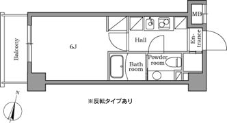 レジディア中村橋の間取り画像