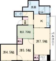 アリヴィラ野岡の間取り画像